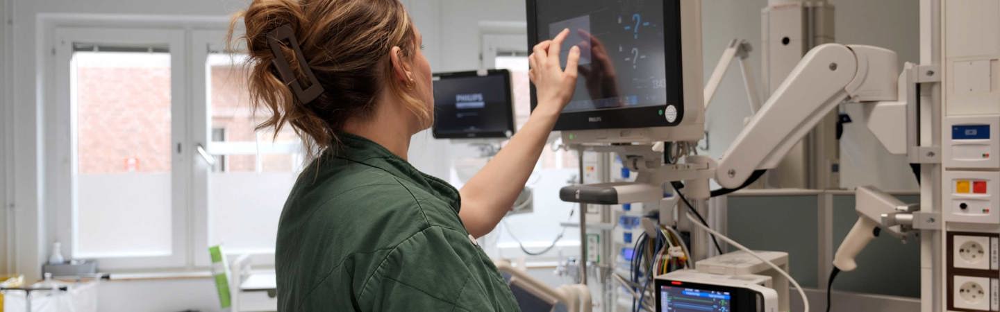 Intesivvårdssjuksköterska på Södra Älvsborgs sjukhus intensivvårdsavdelning