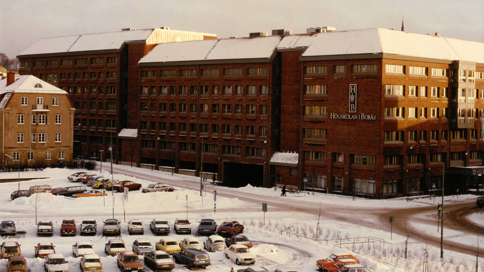 Byggnaden Balder som den såg ut år 1982