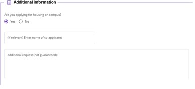 questions regarding housing