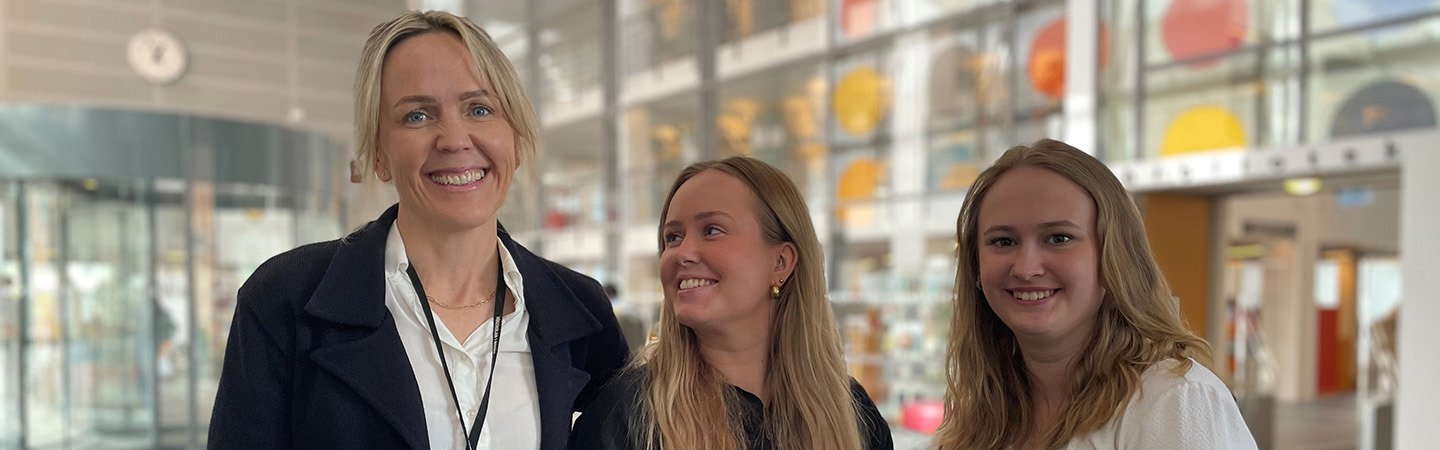 Caroline Alfredsson, Sofia Fors och Linnea Fridén Larsson