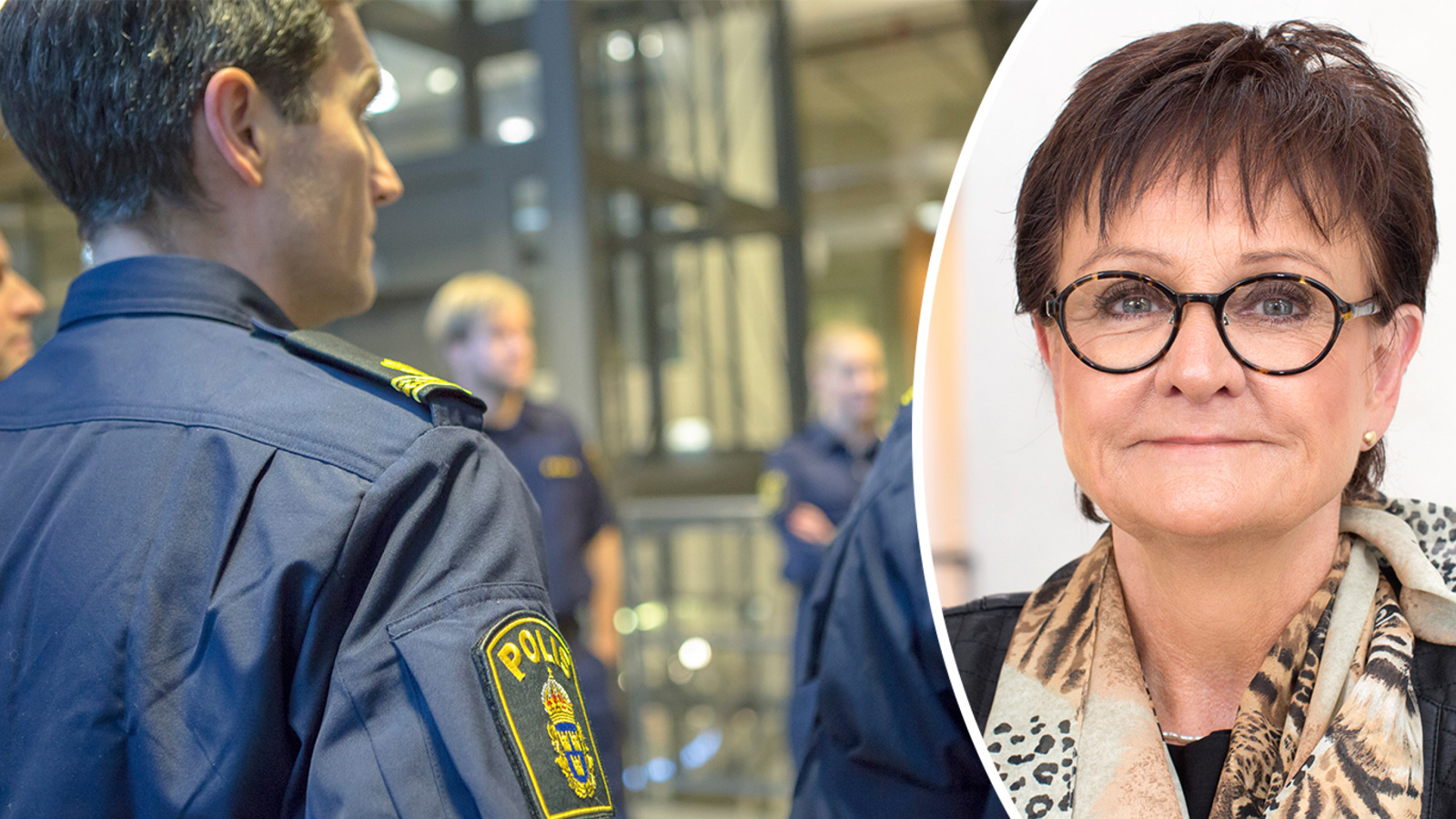 En bild på Lotta Dalheim Englund, chef för Polisprogrammet vid Högskolan i Borås