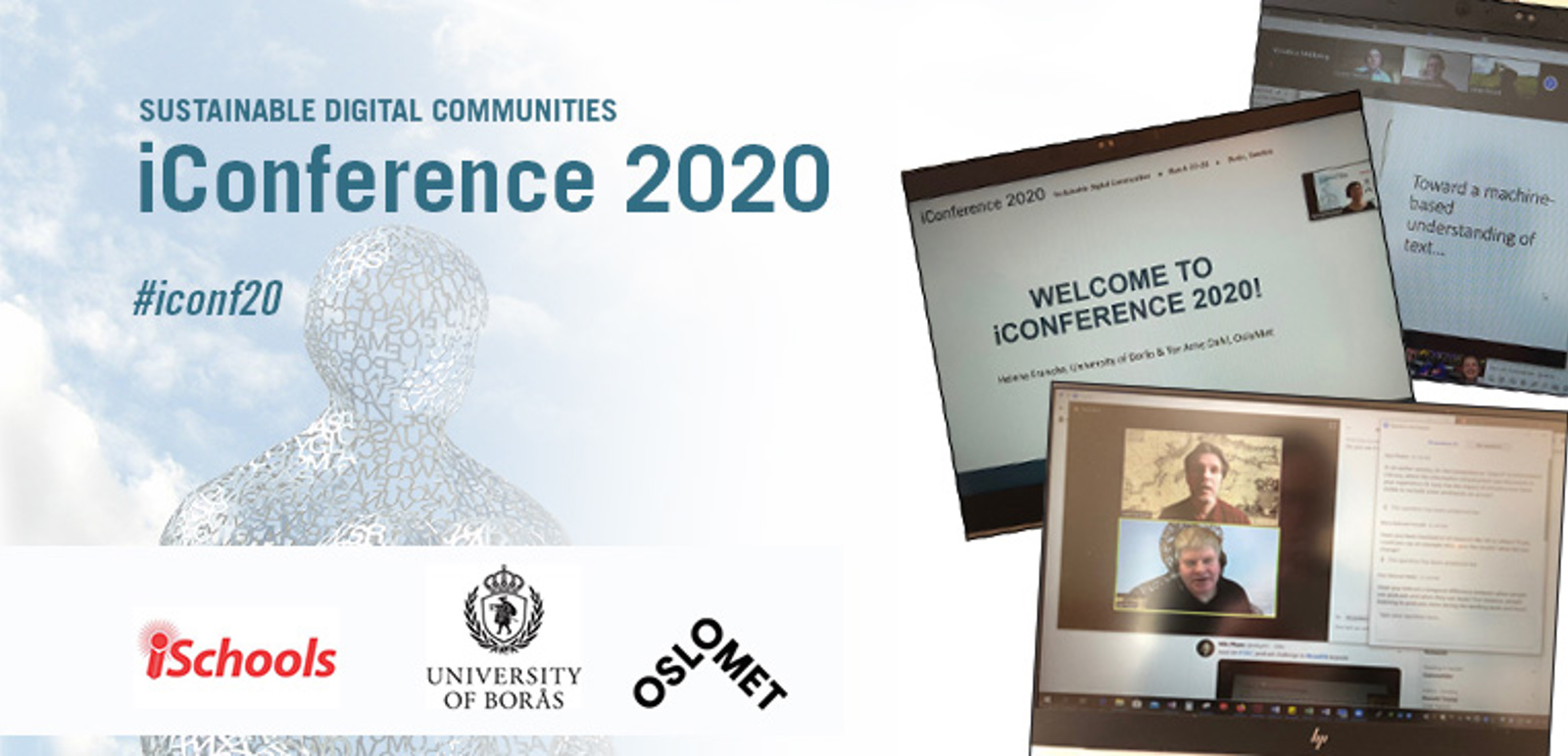 Bilder från iConference 2020