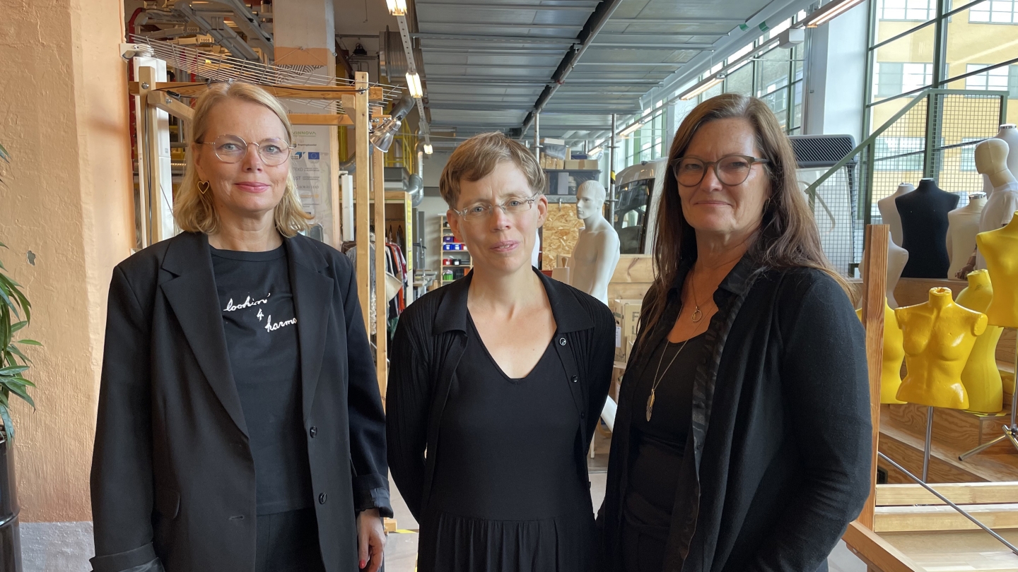 Ulrika Sjölund, Malin Lindberg, Maria Wolmesjö