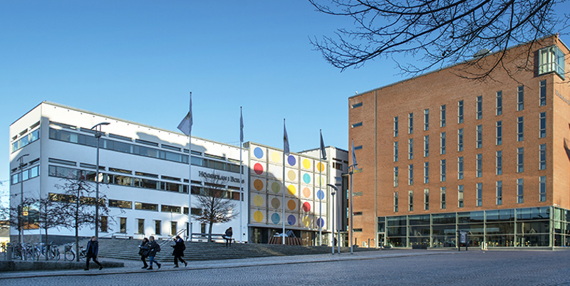 Exteriör - Högskolan i Borås.